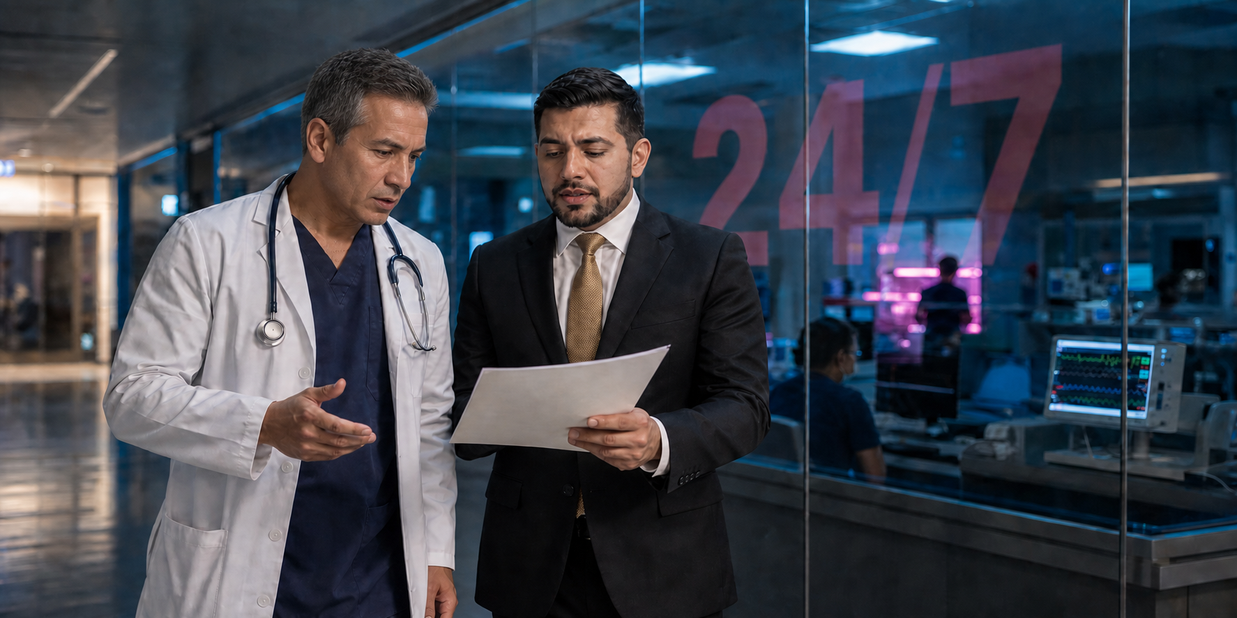 Atención de urgencias 24 horas